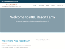 Tablet Screenshot of mlresort.net